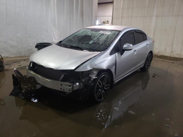 HONDA CIVIC LX 2013 with VIN 19XFB2F55DE042860 - Photo from auction