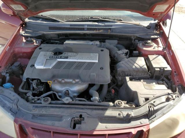 Photo 11 from auction – 2005 KIA SPECTRA LX with VIN KNAFE121655143162