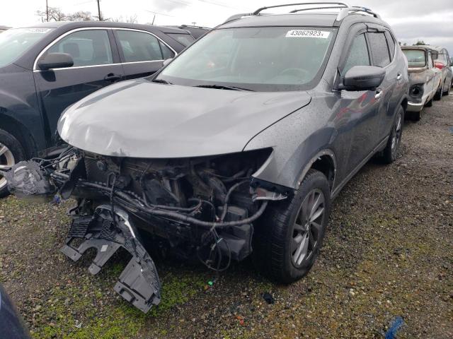 NISSAN ROGUE S 2016 with VIN 5N1AT2MT8GC743747 - Photo from auction
