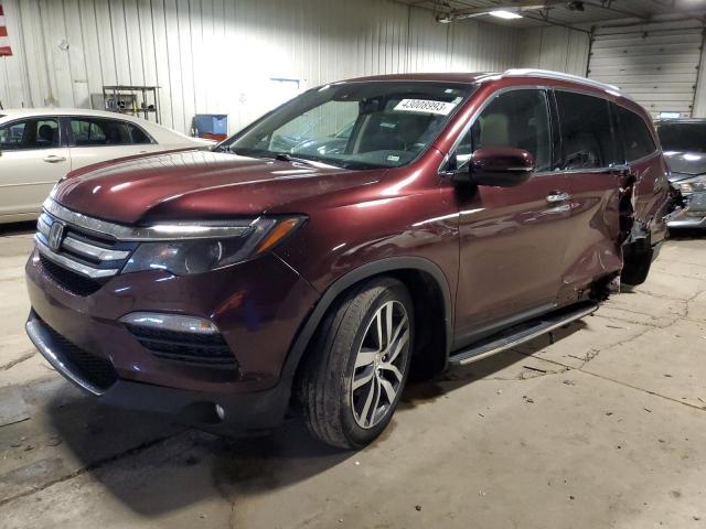 HONDA PILOT TOUR 2017 with VIN 5FNYF6H95HB057279 - Photo from auction