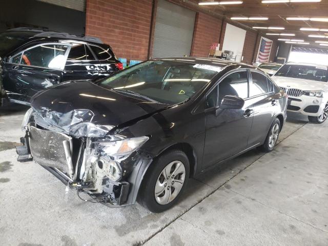 Photo 1 from auction – 2014 HONDA CIVIC LX with VIN 19XFB2F53EE050117