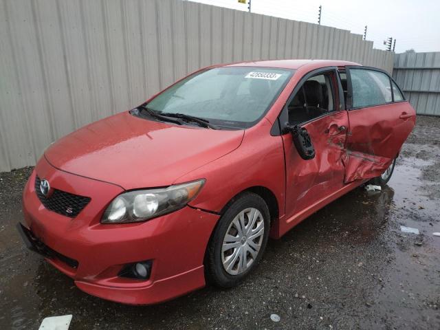 TOYOTA COROLLA BA 2009 with VIN 1NXBU40E09Z004907 - Photo from auction