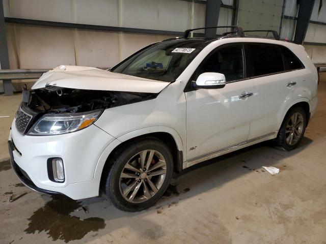 KIA SORENTO SX 2014 with VIN 5XYKWDA71EG488189 - Photo from auction
