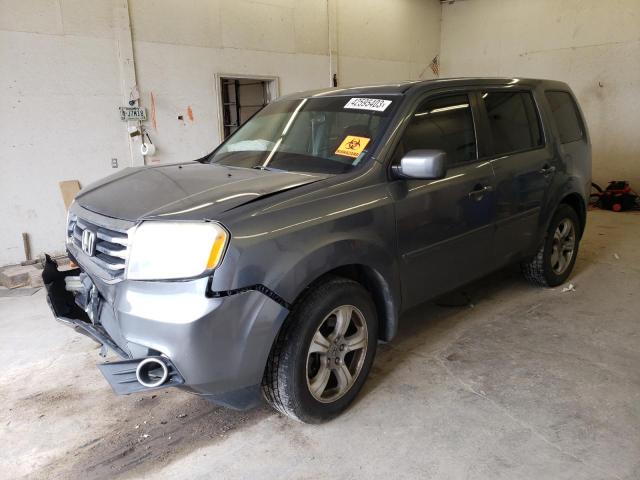 HONDA PILOT 2013 with VIN 5FNYF4H51DB032441 - Photo from auction