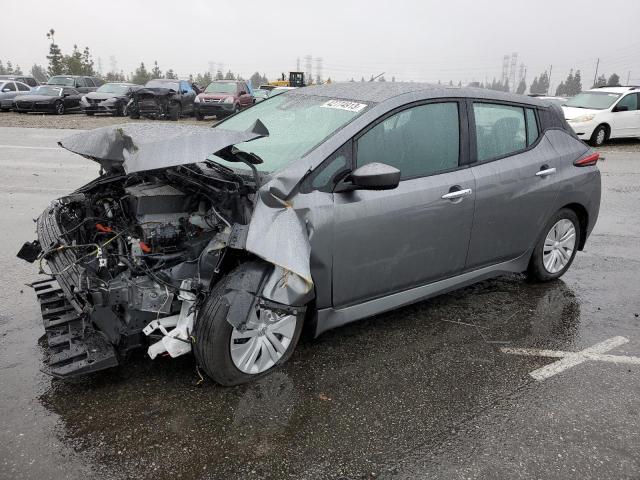 NISSAN LEAF S 2021 with VIN 1N4AZ1BV3MC554135 - Photo from auction