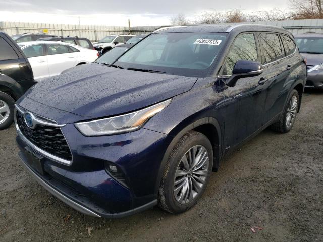 TOYOTA HIGHLANDER 2020 with VIN 5TDEBRCH6LS004609 - Photo from auction