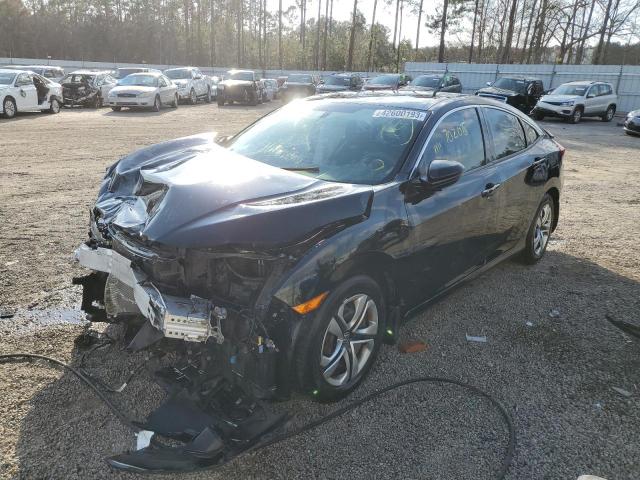HONDA CIVIC LX 2016 with VIN 19XFC2F55GE088979 - Photo from auction