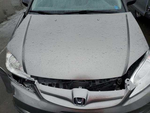 Photo 11 from auction – 2005 HONDA CIVIC LX with VIN 2HGES16585H620236