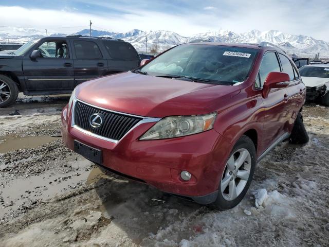 LEXUS RX 350 2010 with VIN JTJBK1BAXA2410273 - Photo from auction
