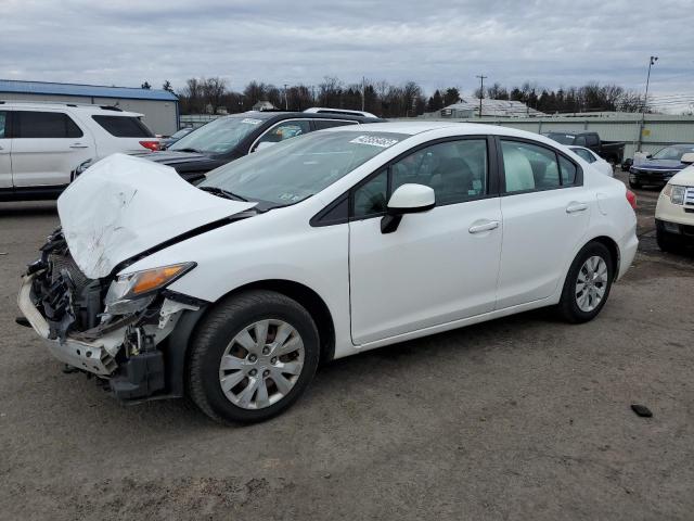 HONDA CIVIC LX 2012 with VIN 19XFB2E58CE048720 - Photo from auction