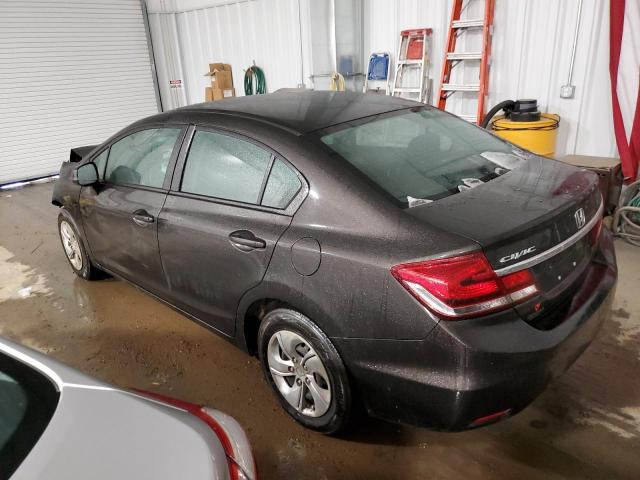 Photo 2 from auction – 2013 HONDA CIVIC LX with VIN 19XFB2F59DE058270