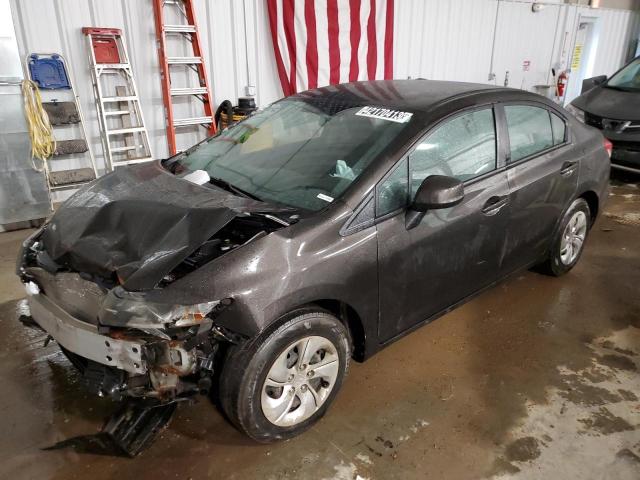 Photo 1 from auction – 2013 HONDA CIVIC LX with VIN 19XFB2F59DE058270