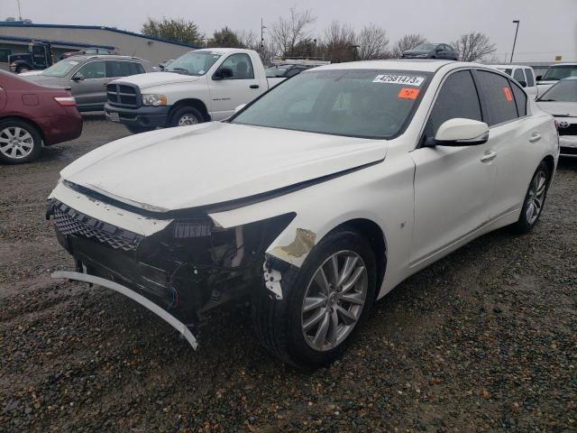 INFINITI Q50 BASE 2015 with VIN JN1BV7AP7FM339437 - Photo from auction