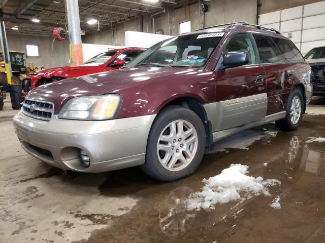 Photo 1 from auction – 2000 SUBARU LEGACY OUT with VIN 4S3BH6650Y764Y388