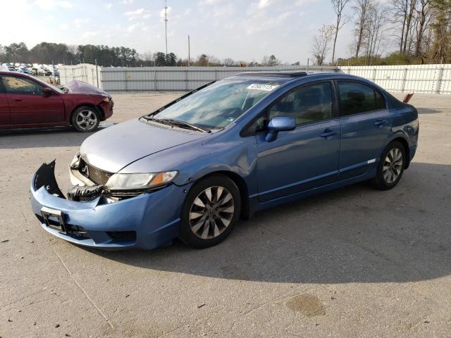 Photo 1 from auction – 2009 HONDA CIVIC EX with VIN 2HGFA16869H531093