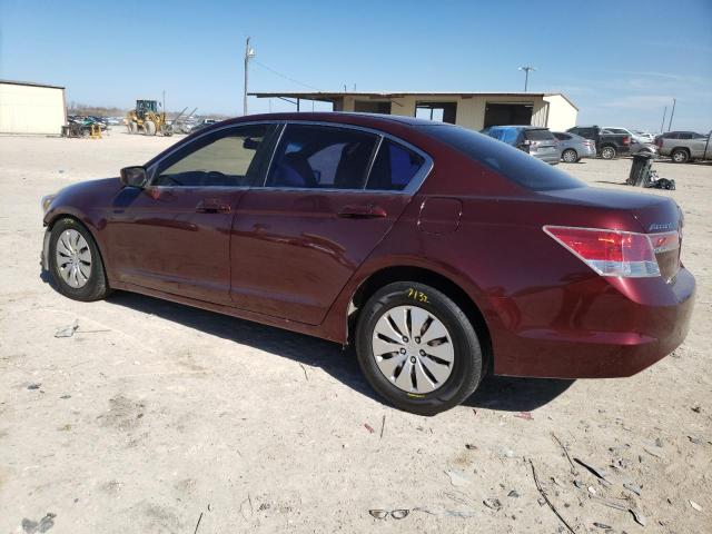 Photo 2 from auction – 2012 HONDA ACCORD LX with VIN 1HGCP2F38CA213073