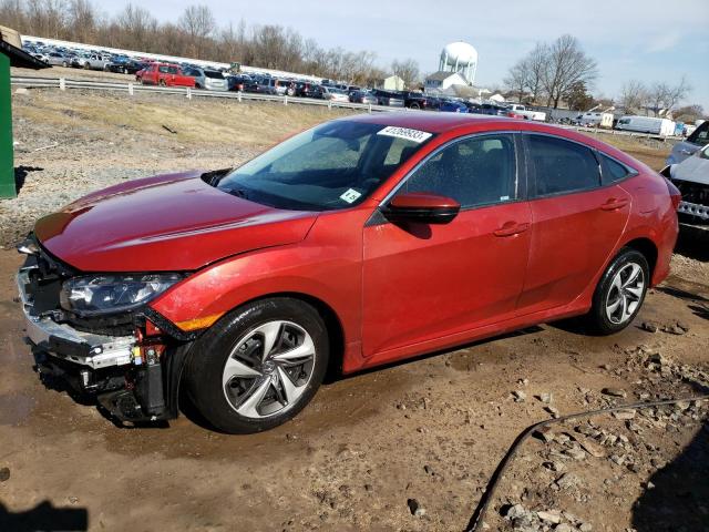 HONDA CIVIC LX 2020 with VIN 19XFC2F60LE201000 - Photo from auction