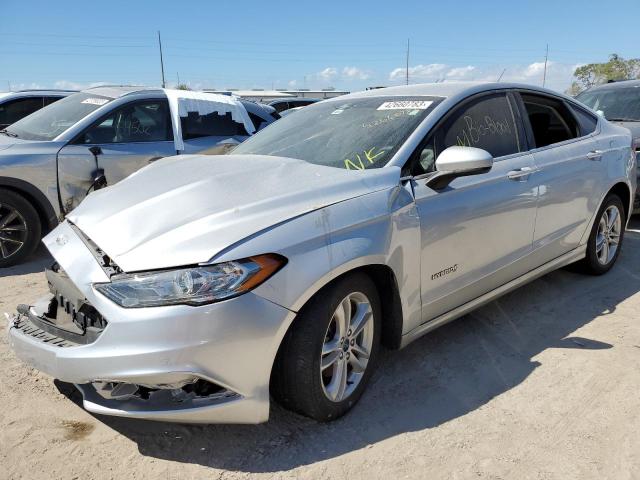 FORD FUSION SE 2018 with VIN 3FA6P0LU6JR274332 - Photo from auction