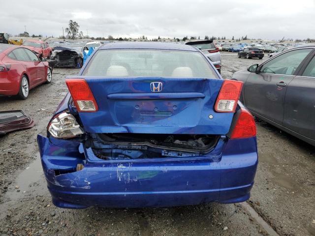 Photo 6 from auction – 2004 HONDA CIVIC DX V with VIN 1HGES16334L024077