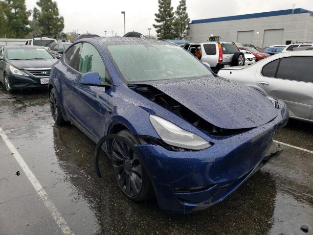 Photo 4 from auction – 2022 TESLA MODEL Y with VIN 7SAYGDEFXNF326645