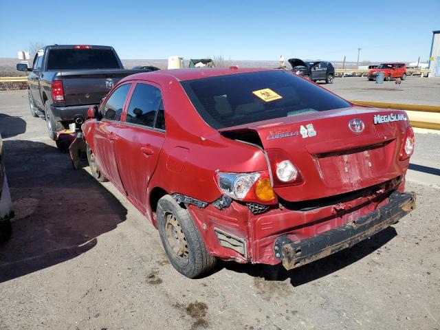Photo 2 from auction – 2009 TOYOTA COROLLA BA with VIN 1NXBU40E29Z018064
