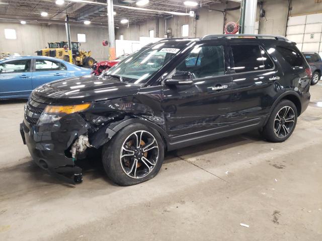 FORD EXPLORER S 2013 with VIN 1FM5K8GT8DGB77807 - Photo from auction