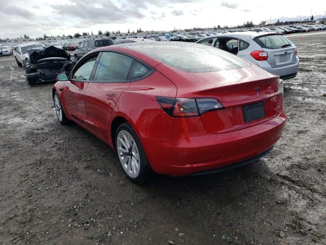 Photo 2 from auction – 2022 TESLA MODEL 3 with VIN 5YJ3E1EB0NF290652