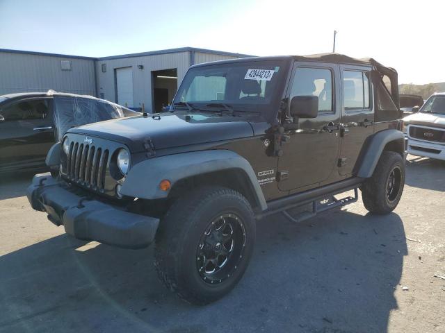 JEEP WRANGLER U 2014 with VIN 1C4BJWDG4EL148898 - Photo from auction