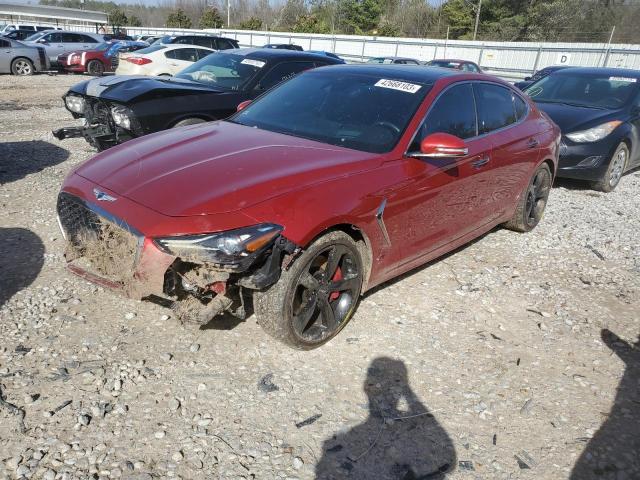 GENESIS G70 PRESTI 2019 with VIN KMTG34LE7KU027682 - Photo from auction