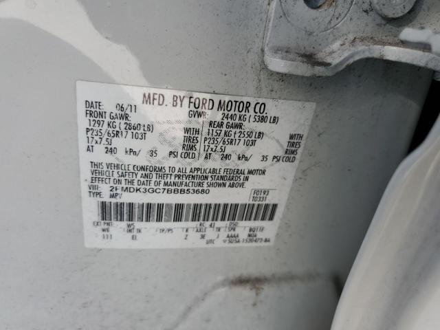 Photo 14 from auction – 2011 FORD EDGE SE with VIN 2FMDK3GC7BBB53680