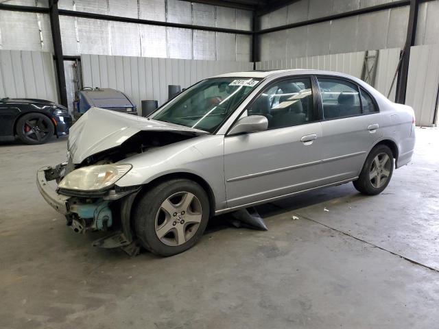 HONDA CIVIC EX 2004 with VIN 2HGES26724H591497 - Photo from auction