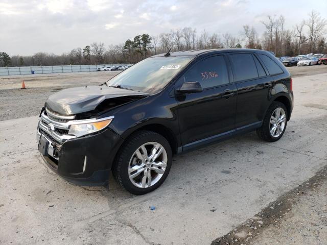 FORD EDGE SEL 2014 with VIN 2FMDK3JC9EBB03909 - Photo from auction