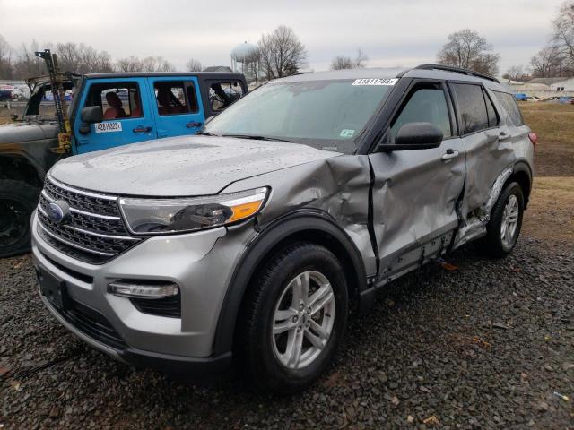 FORD EXPLORER X 2021 with VIN 1FMSK8DH9MGA75838 - Photo from auction
