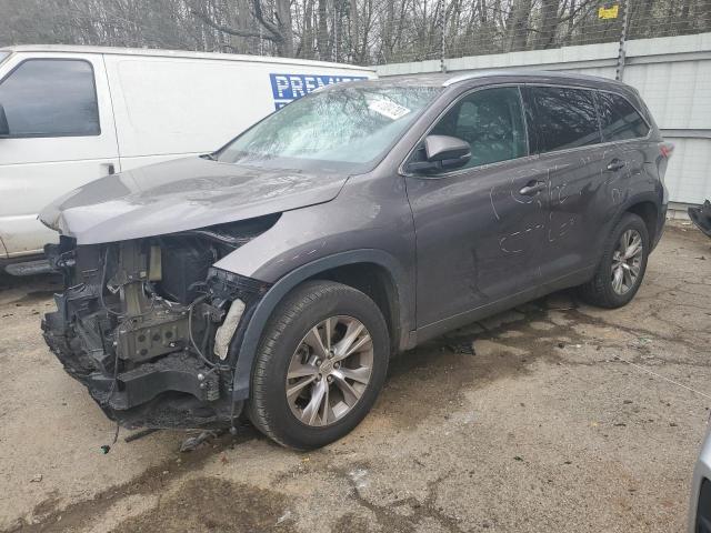 TOYOTA HIGHLANDER 2015 with VIN 5TDKKRFH8FS109171 - Photo from auction