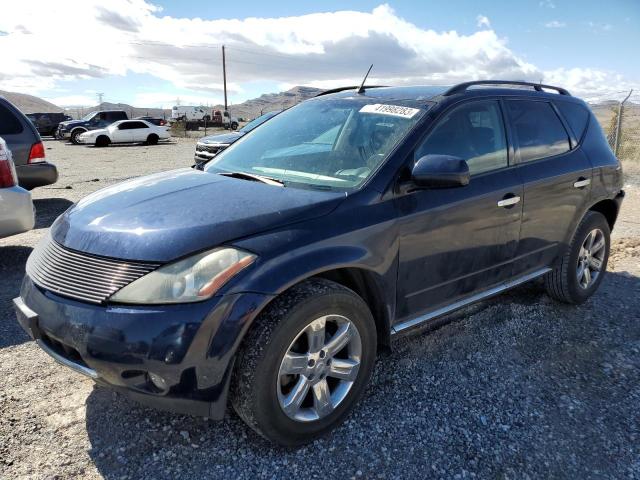 Photo 1 from auction – 2007 NISSAN MURANO SL with VIN JN8AZ08T07W506402