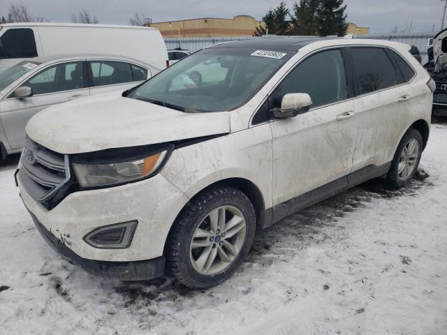 FORD EDGE SEL 2017 with VIN 2FMPK3J91HBC56306 - Photo from auction