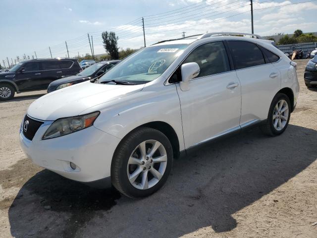 LEXUS RX 350 2010 with VIN JTJZK1BA2A2001327 - Photo from auction