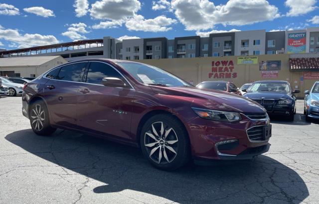 CHEVROLET MALIBU LT 2016 with VIN 1G1ZE5ST9GF175537 - Photo from auction