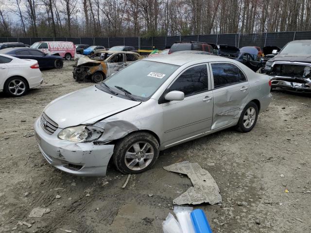 TOYOTA COROLLA CE 2003 с VIN JTDBR38EX32014772 - Фото с аукциона