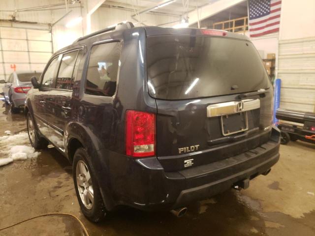 Photo 2 from auction – 2010 HONDA PILOT EXL with VIN 5FNYF4H53AB012283