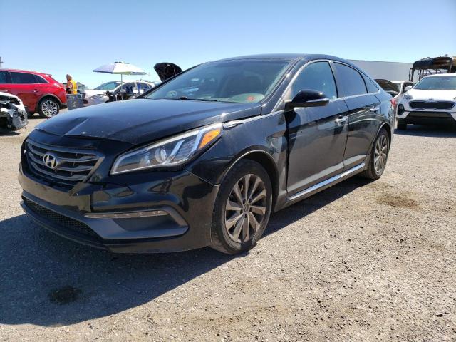HYUNDAI SONATA SPO 2015 with VIN 5NPE34AF2FH098077 - Photo from auction