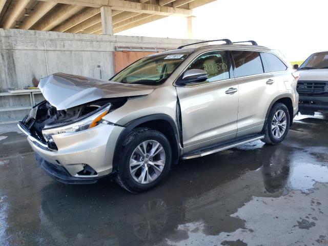TOYOTA HIGHLANDER 2015 with VIN 5TDKKRFH1FS077874 - Photo from auction