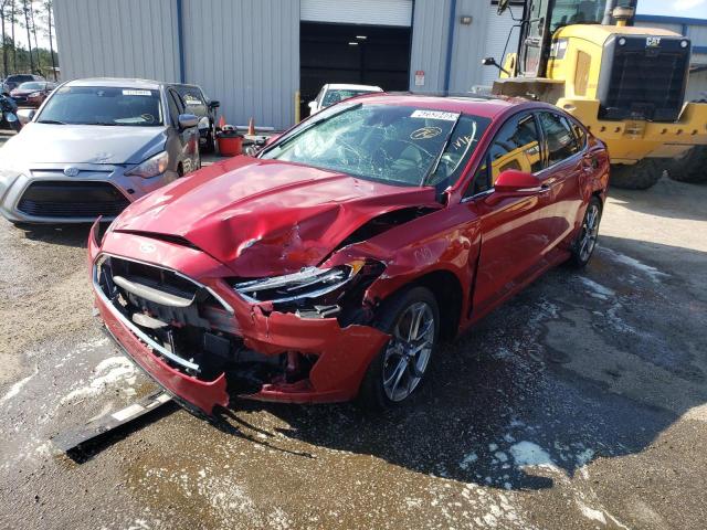 FORD FUSION SEL 2020 with VIN 3FA6P0CD3LR226158 - Photo from auction