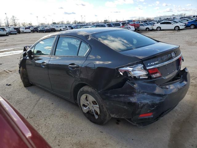 Photo 2 from auction – 2014 HONDA CIVIC LX with VIN 2HGFB2F52EH537833