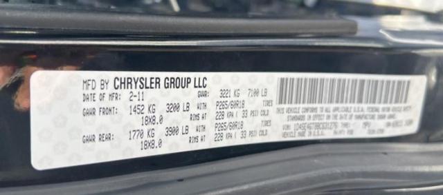 Photo 14 from auction – 2011 DODGE DURANGO CR with VIN 1D4SE4GT8BC631276