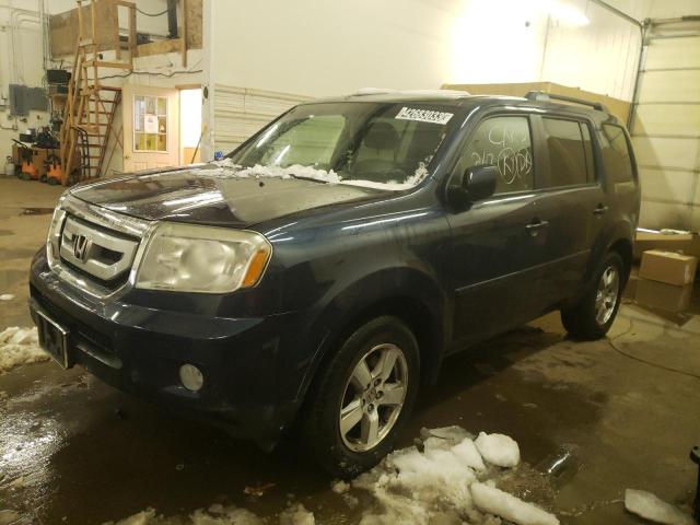 HONDA PILOT EXL 2010 with VIN 5FNYF4H53AB012283 - Photo from auction