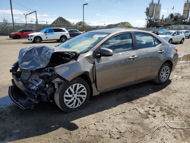 TOYOTA COROLLA L 2019 with VIN 2T1BURHE4KC146475 - Photo from auction