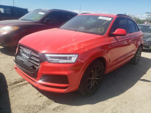 AUDI Q3 PREMIUM 2018 with VIN WA1JCCFS4JR014951 - Photo from auction