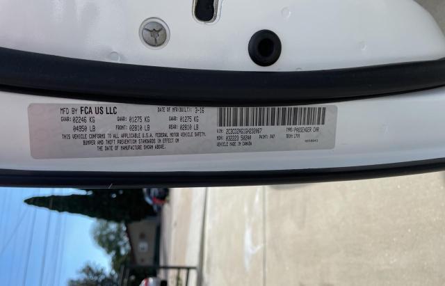Photo 10 from auction – 2016 DODGE CHALLENGER with VIN 2C3CDZAG1GH232067