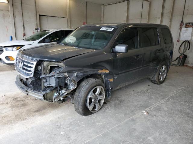 HONDA PILOT EXL 2013 with VIN 5FNYF4H50DB072736 - Photo from auction